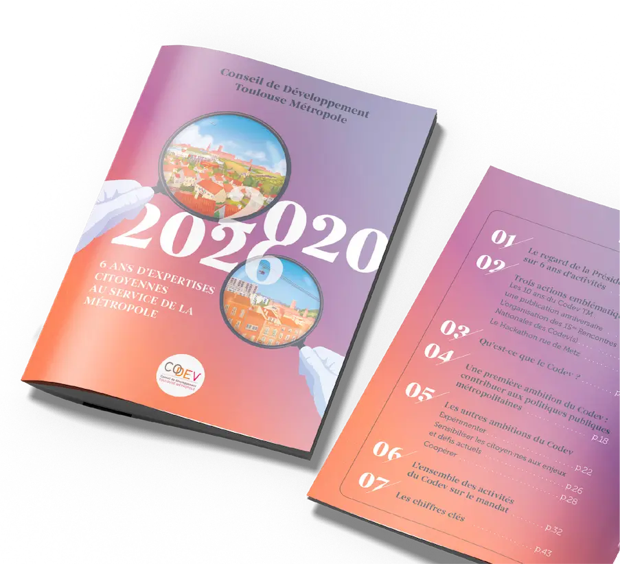 CODEV couverture rapport activite 2020-2026