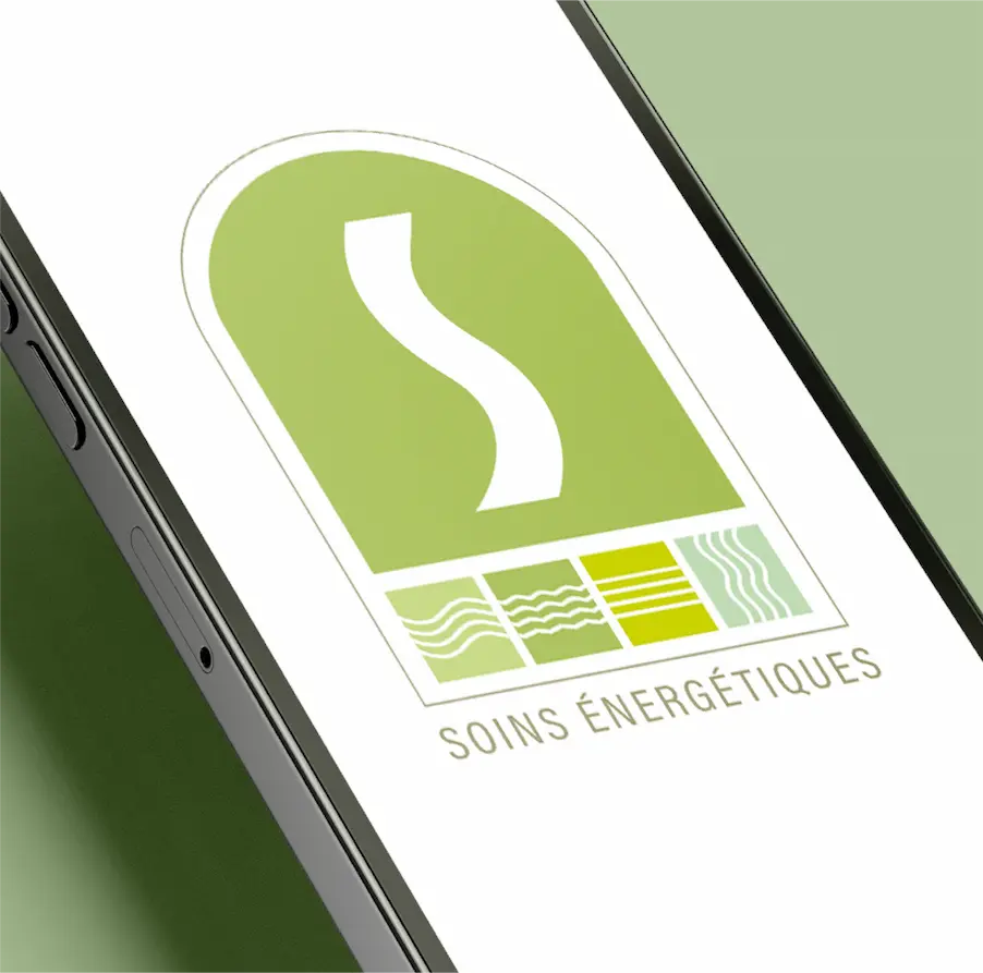 SD soins énergétiques et massage , logo , charte graphique