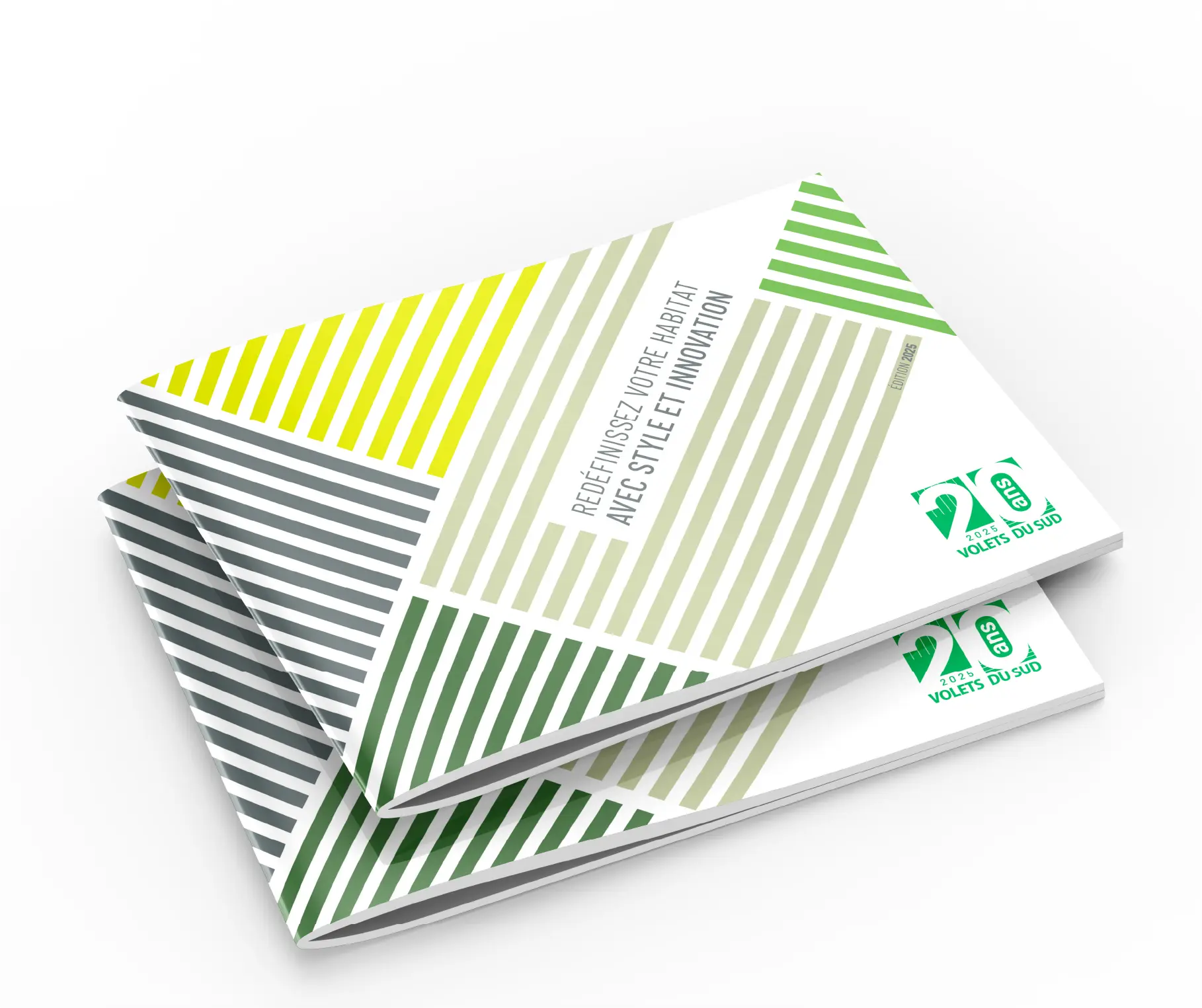 Volets du sud, fabricant dez volet roulant, couverture de plaquette B to C