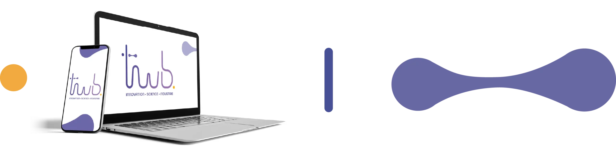 TWB rebranding logo TWB application sur mobile et desktop