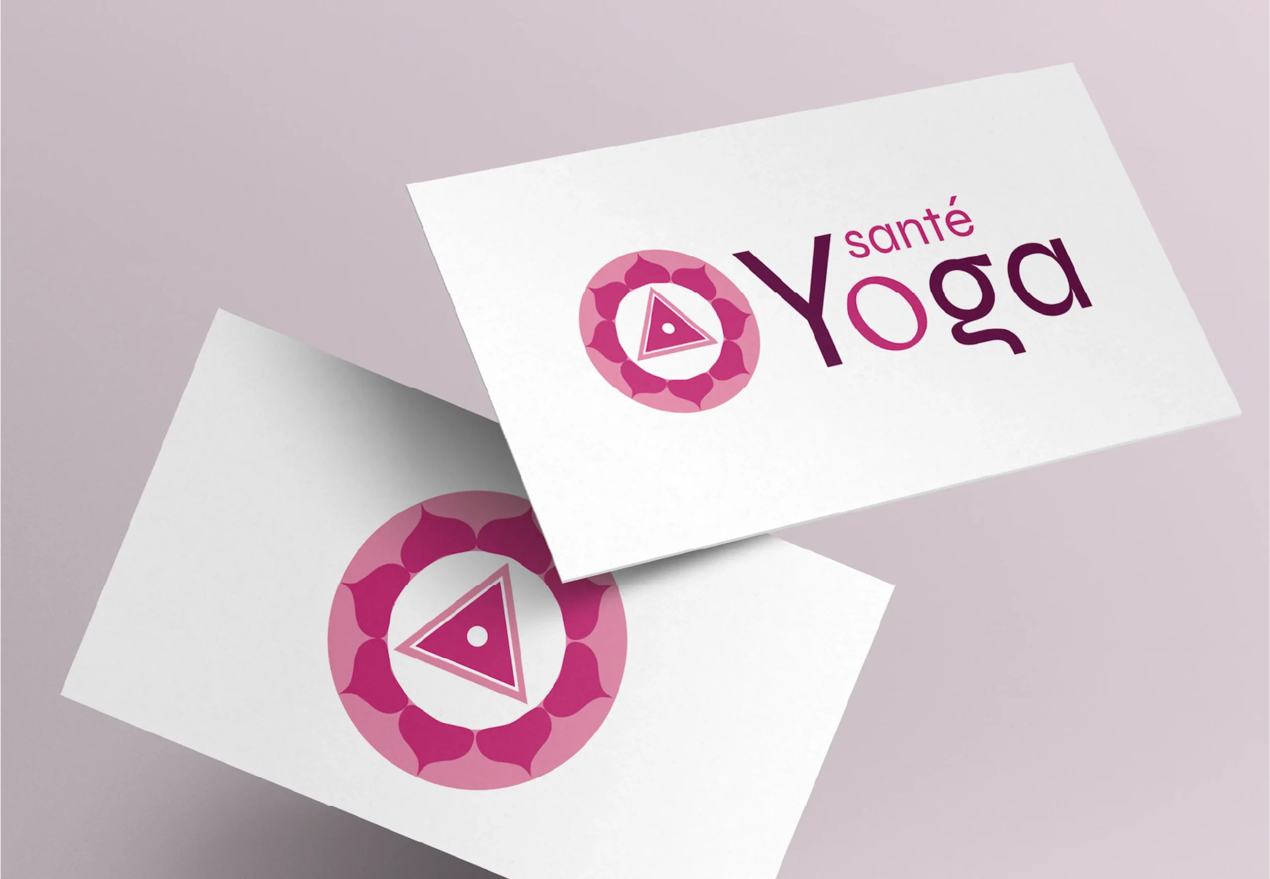 sante yoga logo rebranding